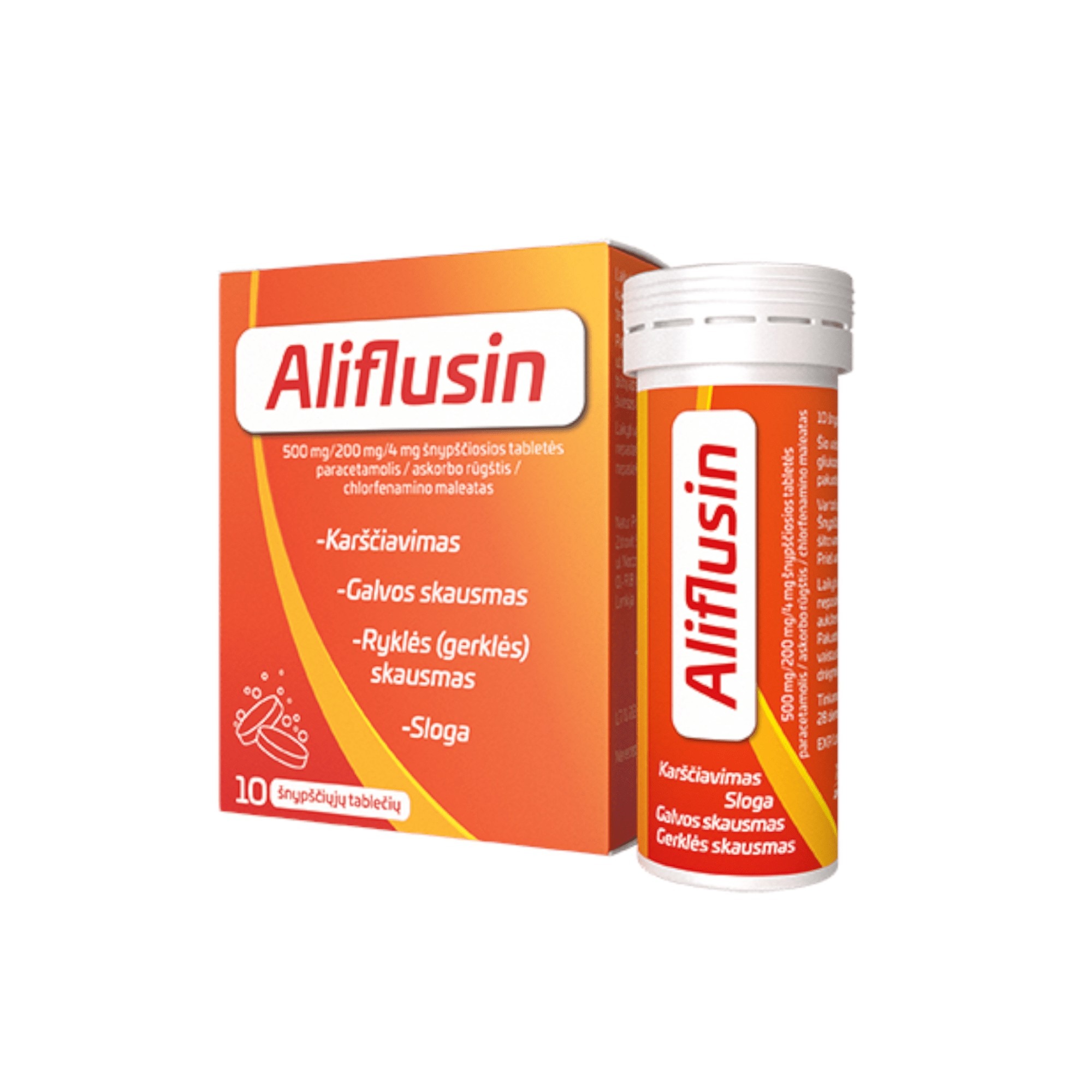 Aliflusin 500 mg/200 mg/4 mg
