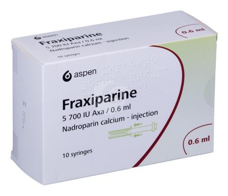 Fraxiparine 5700 anti-Xa TV/0,6 ml