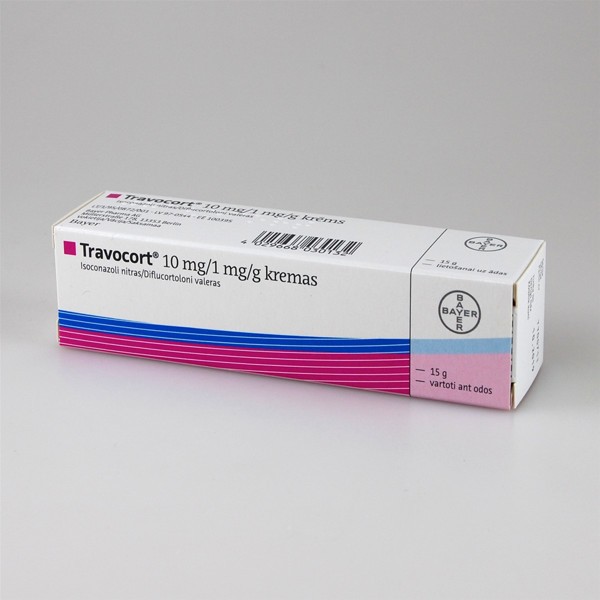 Travocort 10 mg/1 mg/g