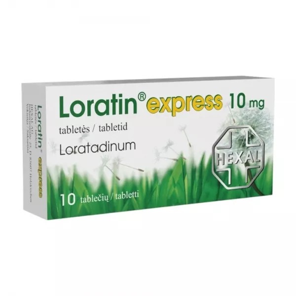 Loratin express 10 mg