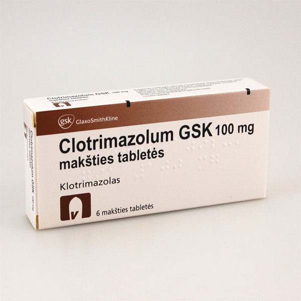 Clotrimazol GSK 100 mg