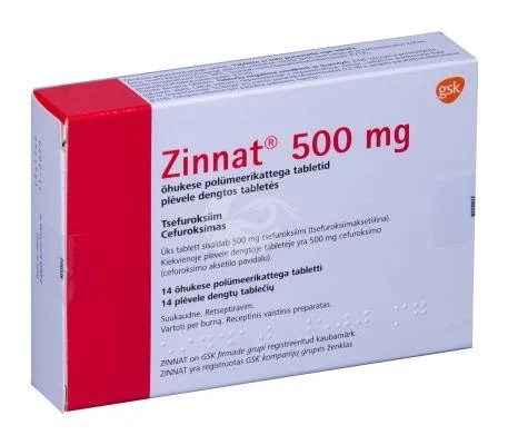 Zinnat 500 mg