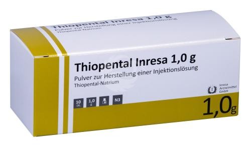 Thiopental VUAB 1 g