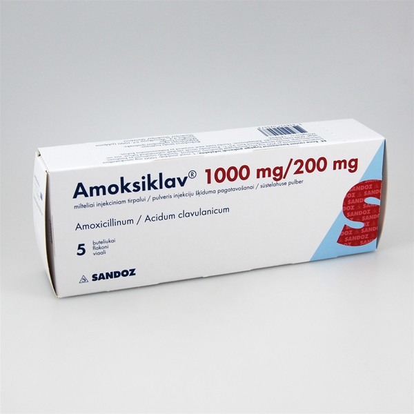 Amoksiklav 1000 mg/200 mg