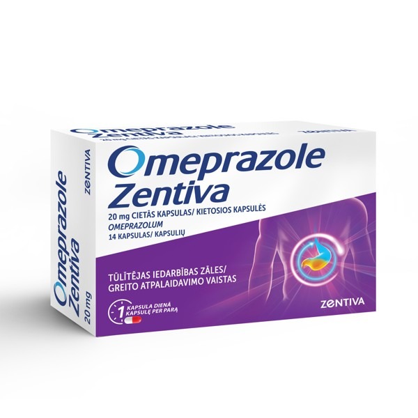 Omeprazole Zentiva 20 mg