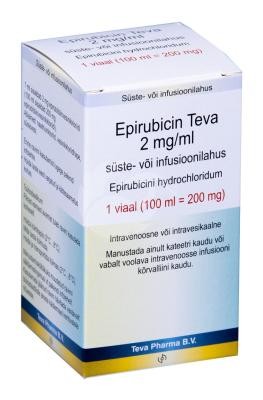 EPIRUBICIN HYDROCHLORIDE/PHARMACHEMIE 2 mg/ml