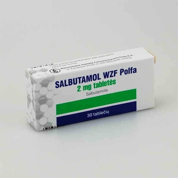 Salbutamol WZF 2 mg