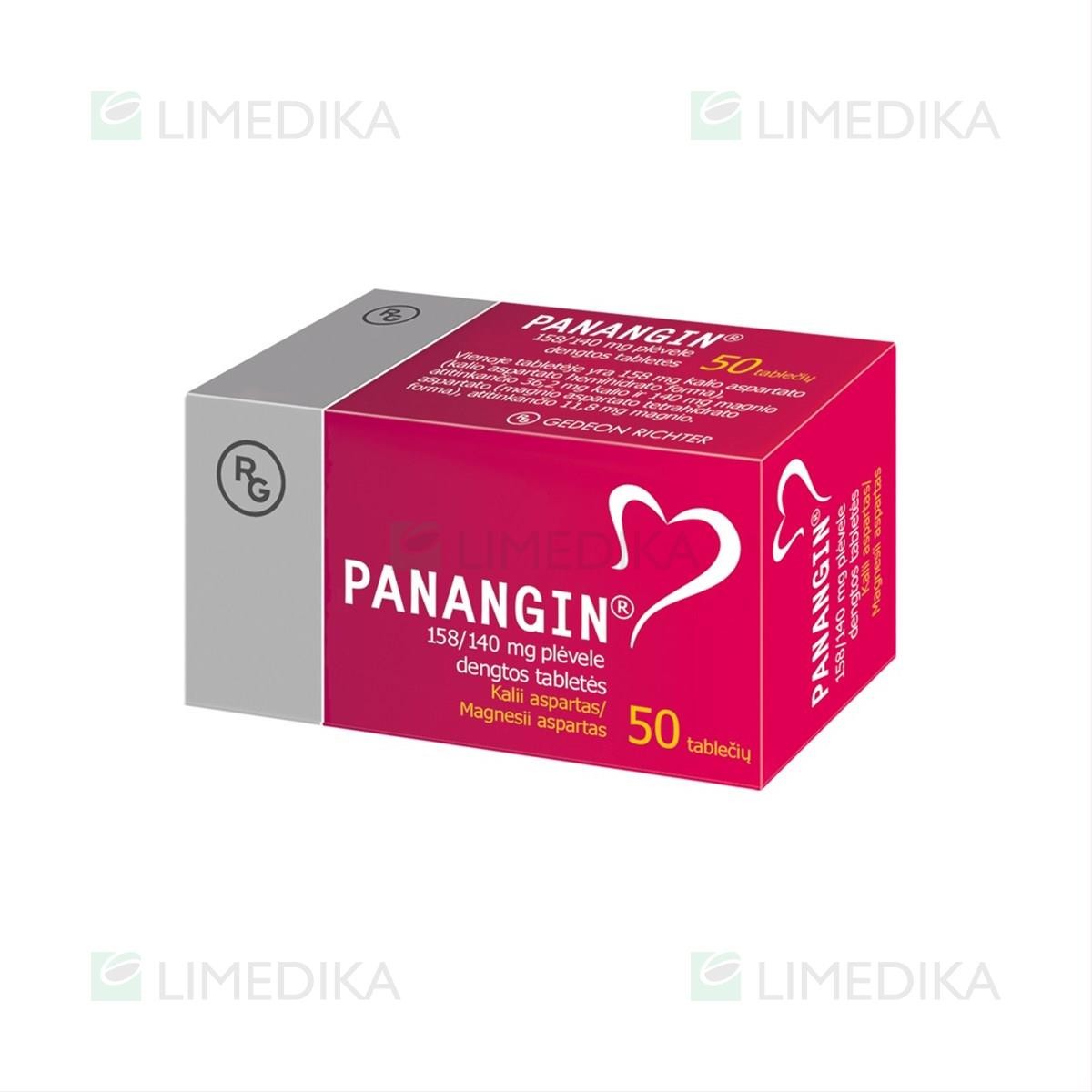 PANANGIN 158 mg/140 mg