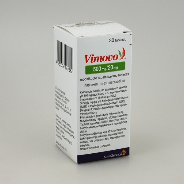 Vimovo 500 mg/20 mg