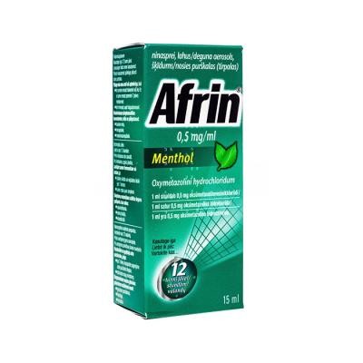 Afrin Mentol 0,5 mg/ml