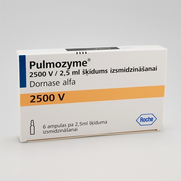 Pulmozyme 2500 TV/2,5 ml