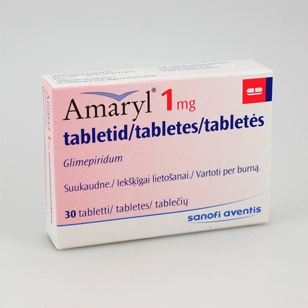 Amaryl 1 mg