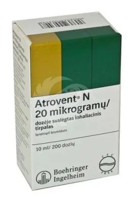Atrovent N 20 µg/dozėje