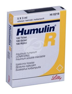 Humulin NPH 100 TV/ml