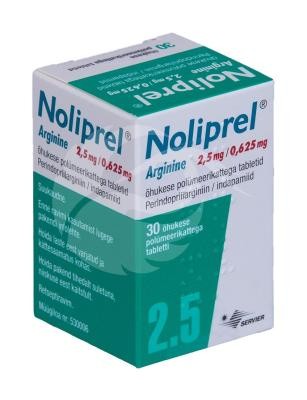Noliprel Arginine 2,5 mg/0,625 mg