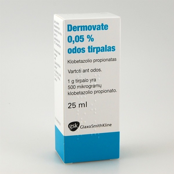 Dermovate 500 µg/g