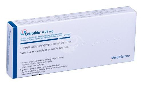 Cetrotide 0,25 mg