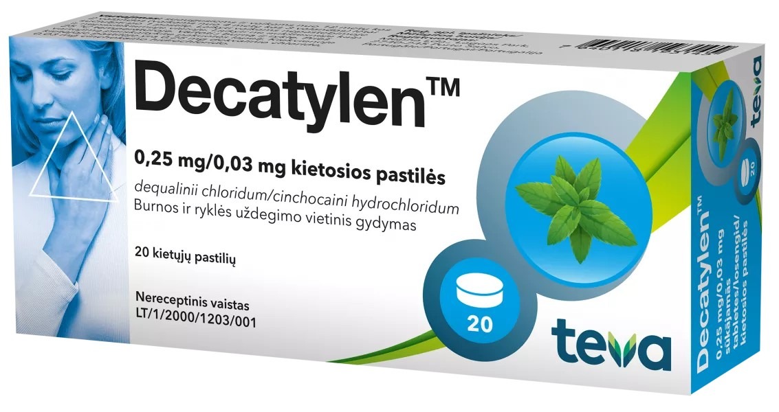 Decatylen 0,25 mg/0,03 mg