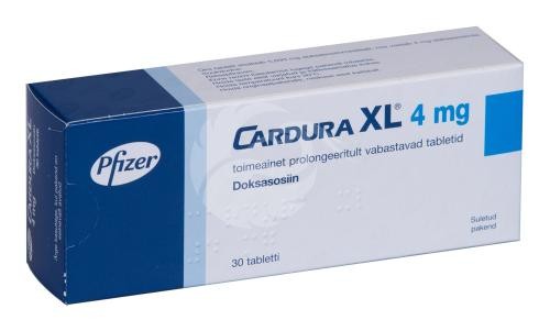 CARDURA XL 4 mg
