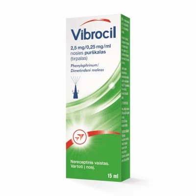 Vibrocil 2,5 mg/0,25 mg/ml