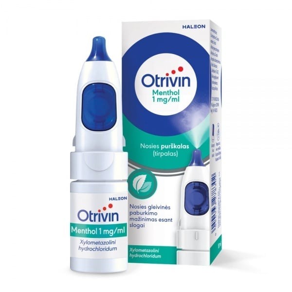 Otrivin Menthol 1 mg/ml