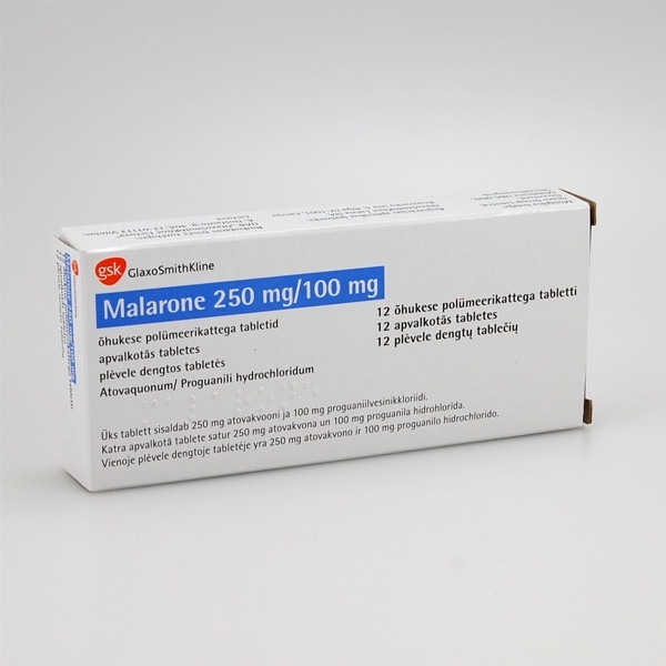 Malarone 250 mg/100 mg
