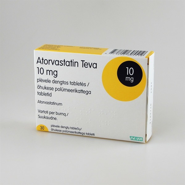 Atorvastatin TevaPharm 10 mg