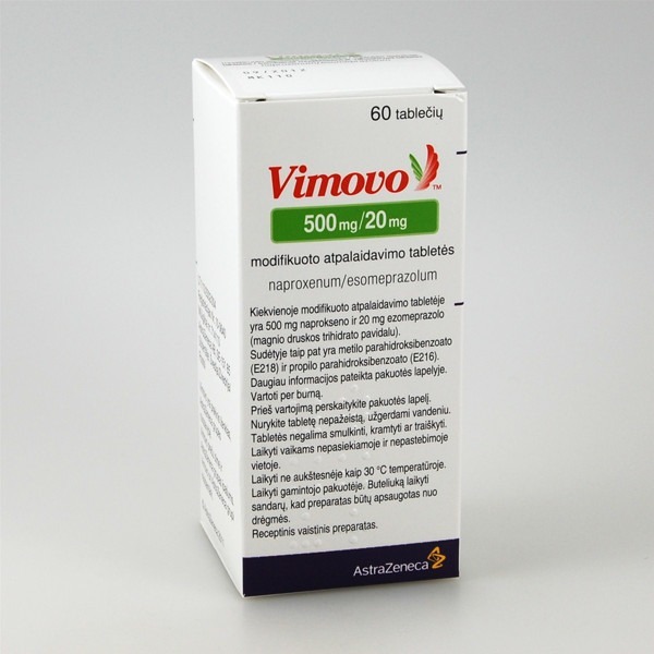 Vimovo 500 mg/20 mg