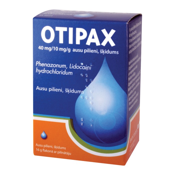 OTIPAX 40 mg/10 mg/g