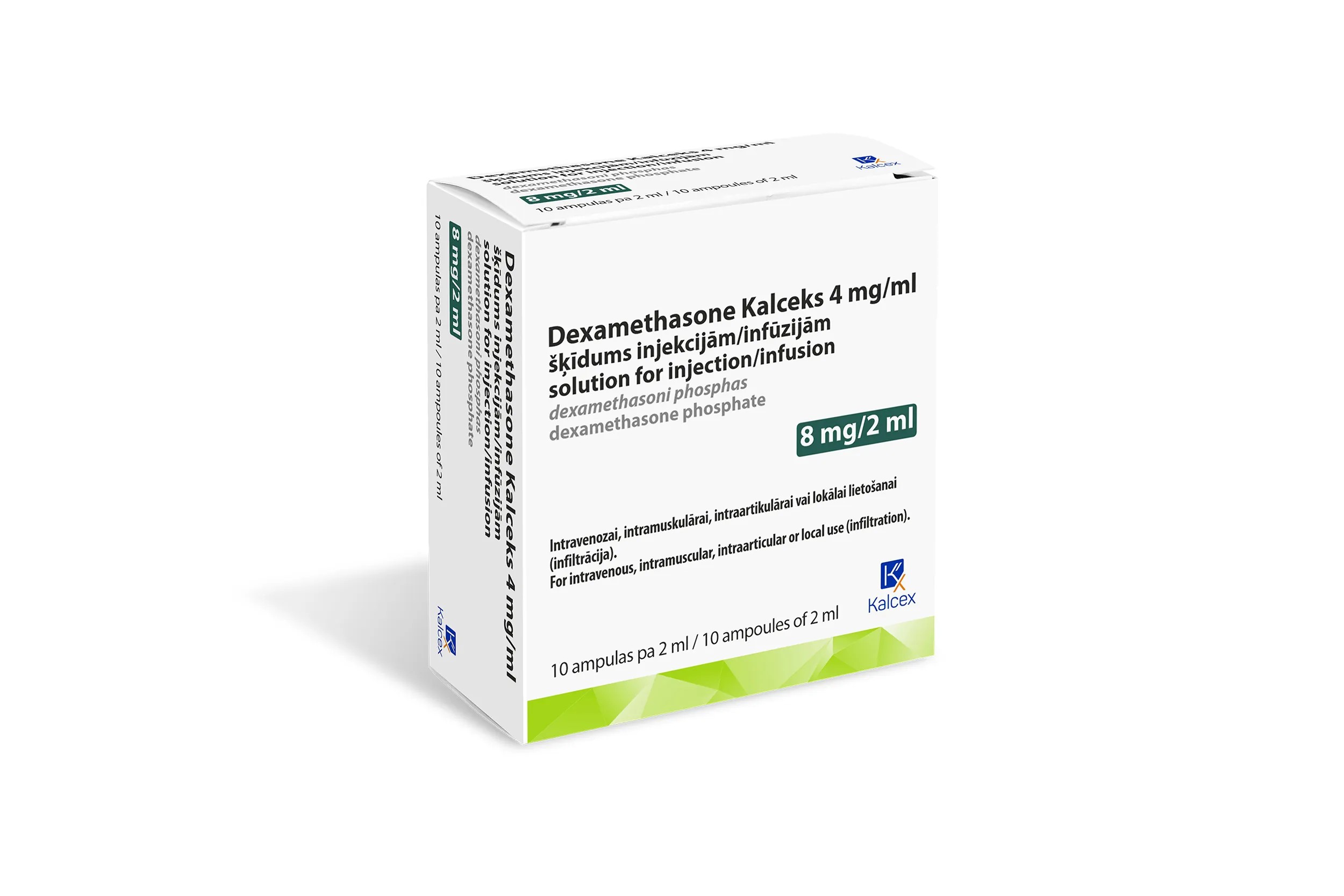Dexamethasone Kalceks 4 mg/ml pakuotė