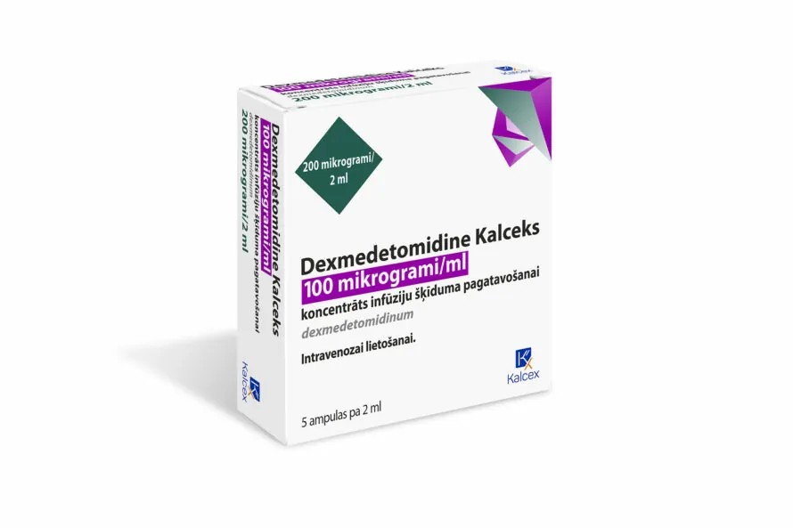Dexmedetomidine Kalceks 100 µg/ml pakuotė
