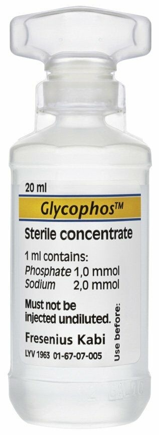 Glycophos 216 mg/ml pakuotė
