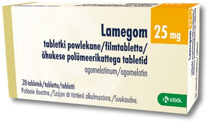 Lamegom 25 mg pakuotė