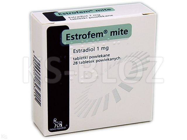 Estrofem mite 1 mg pakuotė