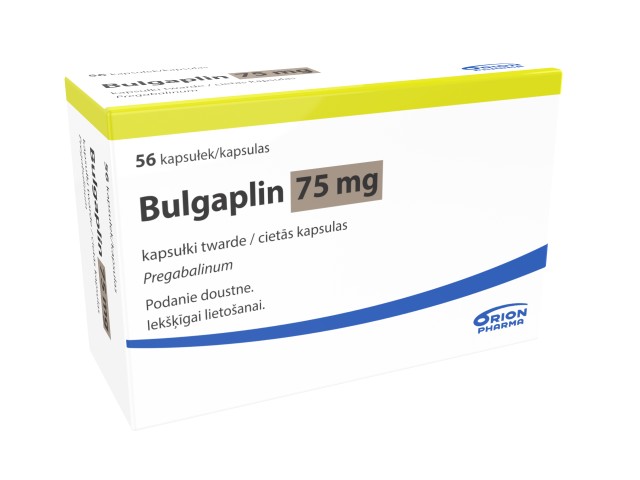 Bulgaplin 75 mg pakuotė