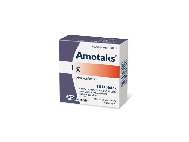 Amotaks 1 g pakuotė