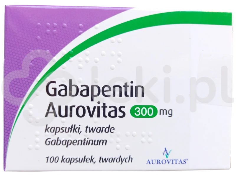 Gabapentin Aurovitas 300 mg pakuotė