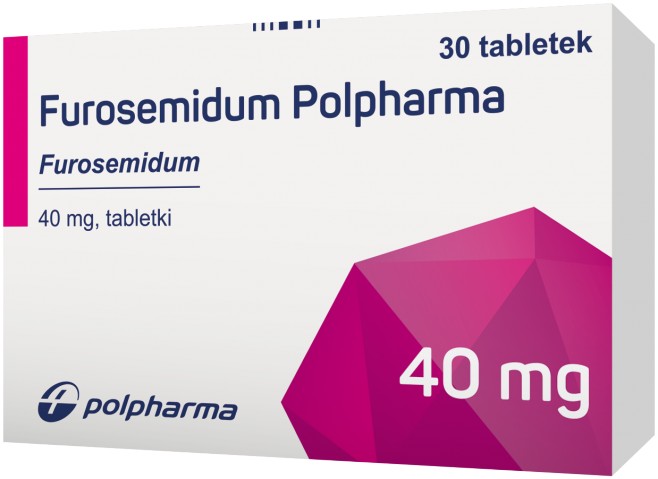 Furosemid Polpharma 40 mg pakuotė