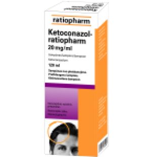 Ketoconazol-ratiopharm 20 mg/ml pakuotė