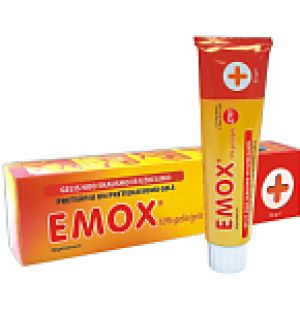 EMOX 100 mg/g pakuotė