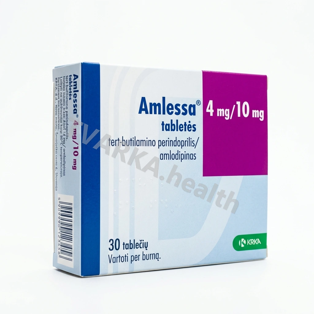 Amlessa 4 mg/10 mg – pakuotės iliustracija