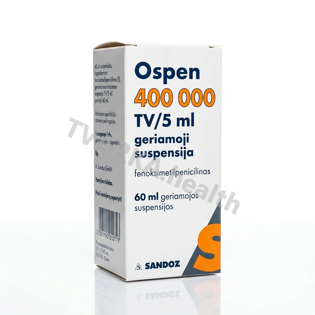 Ospen 400000 TV/5 ml – pakuotės iliustracija