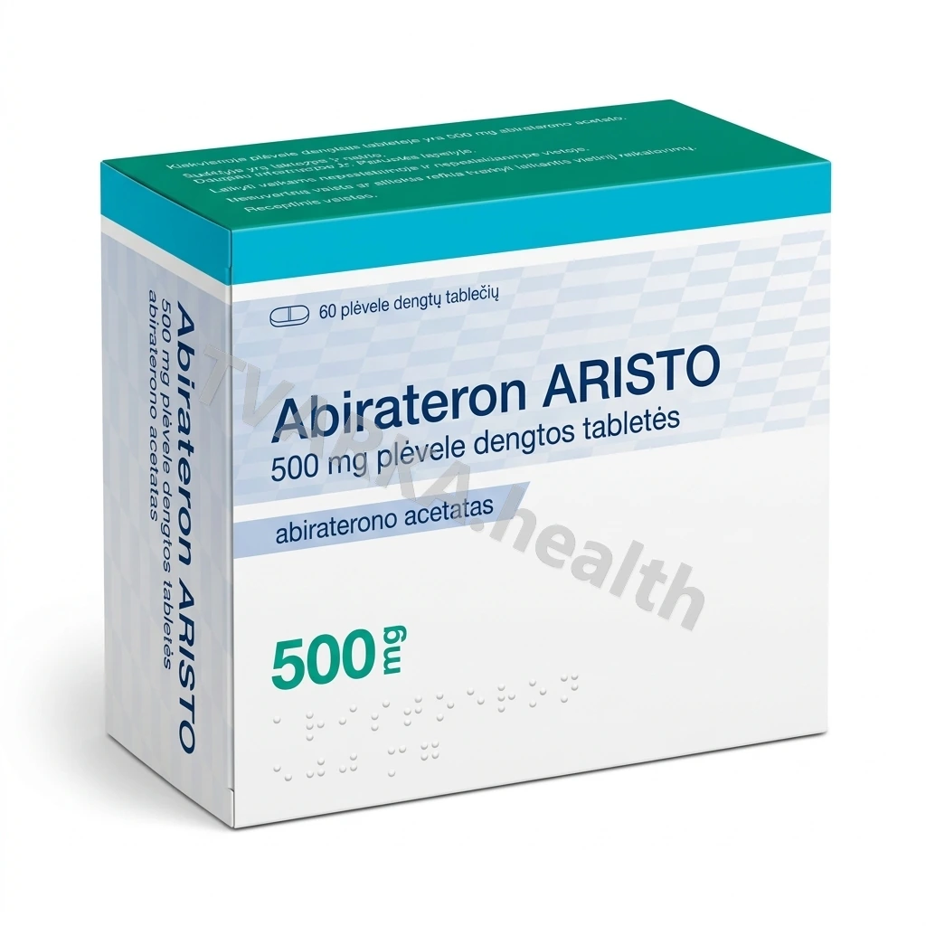 Abirateron ARISTO 500 mg – pakuotės iliustracija